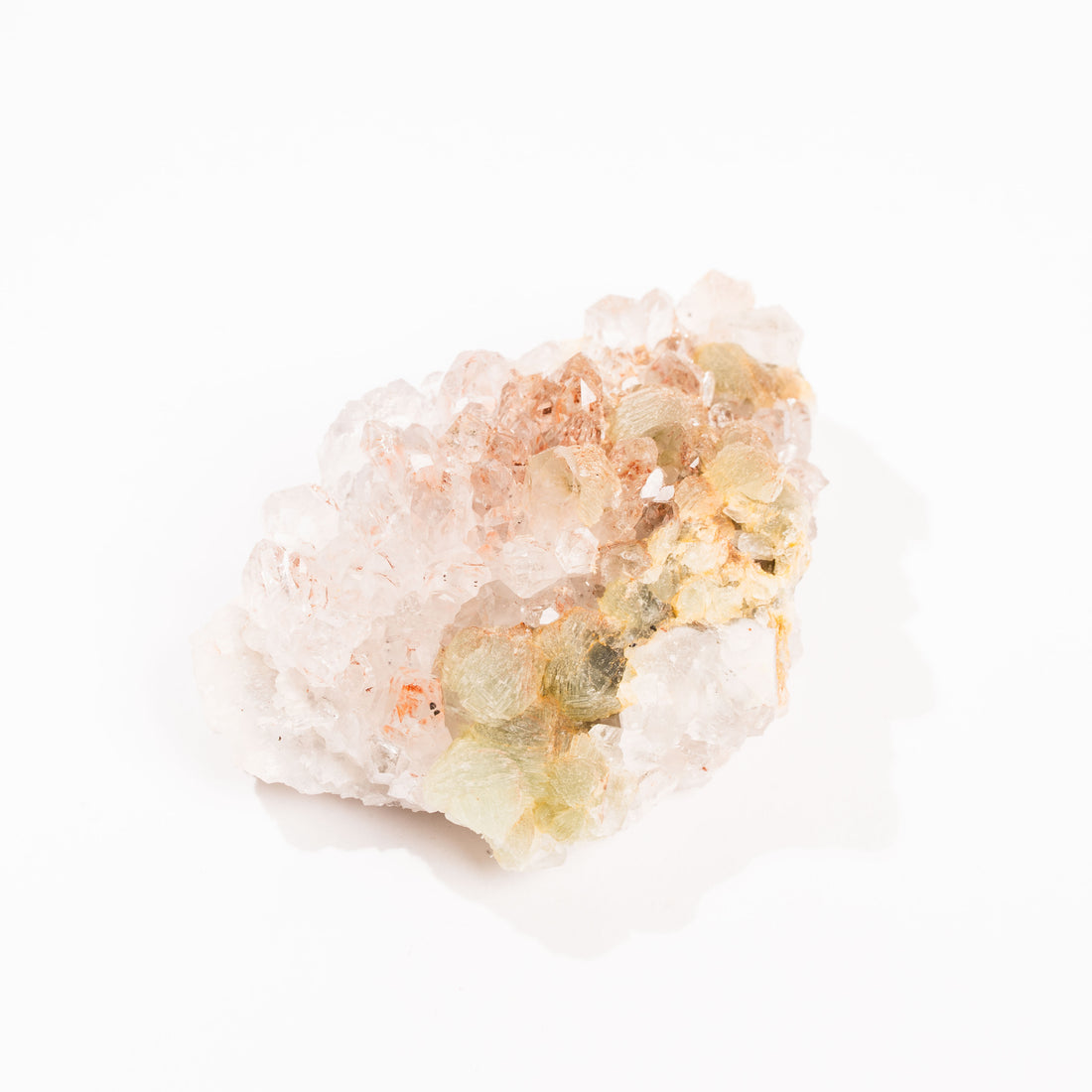 Prehnite w/ Quartz