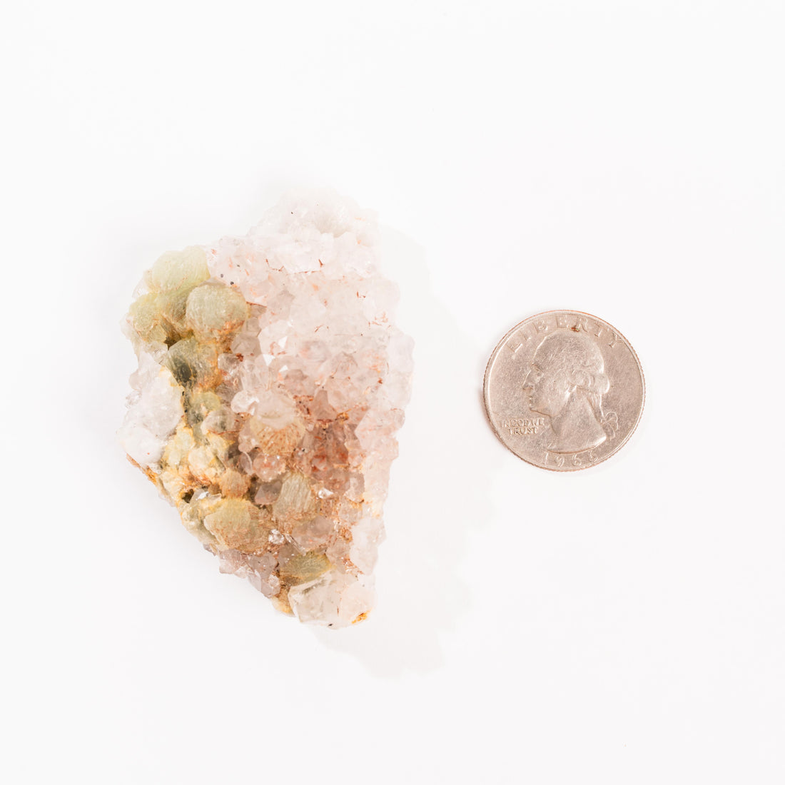 Prehnite w/ Quartz