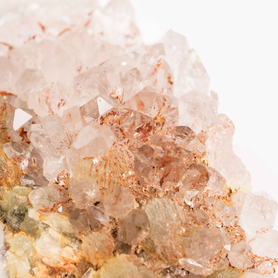 Prehnite w/ Quartz