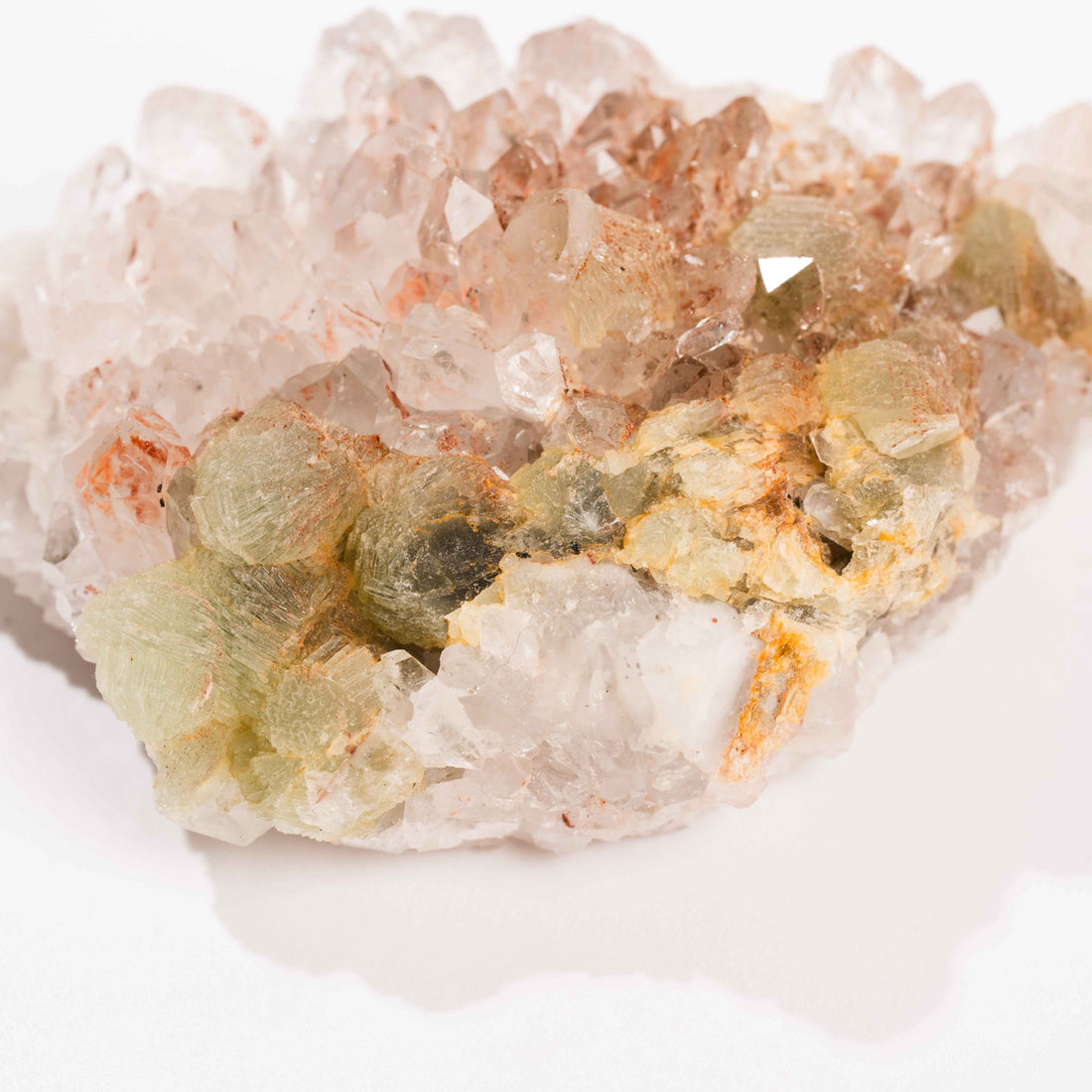Prehnite w/ Quartz