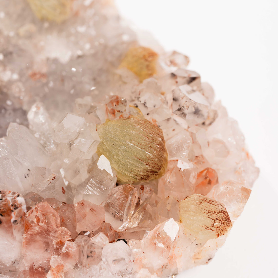 Prehnite w/ Quartz