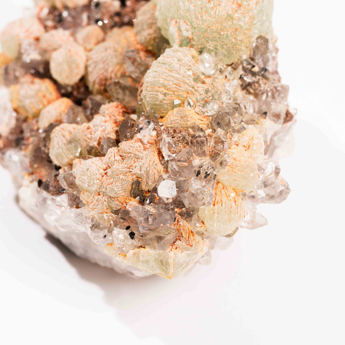 Prehnite w/ Quartz