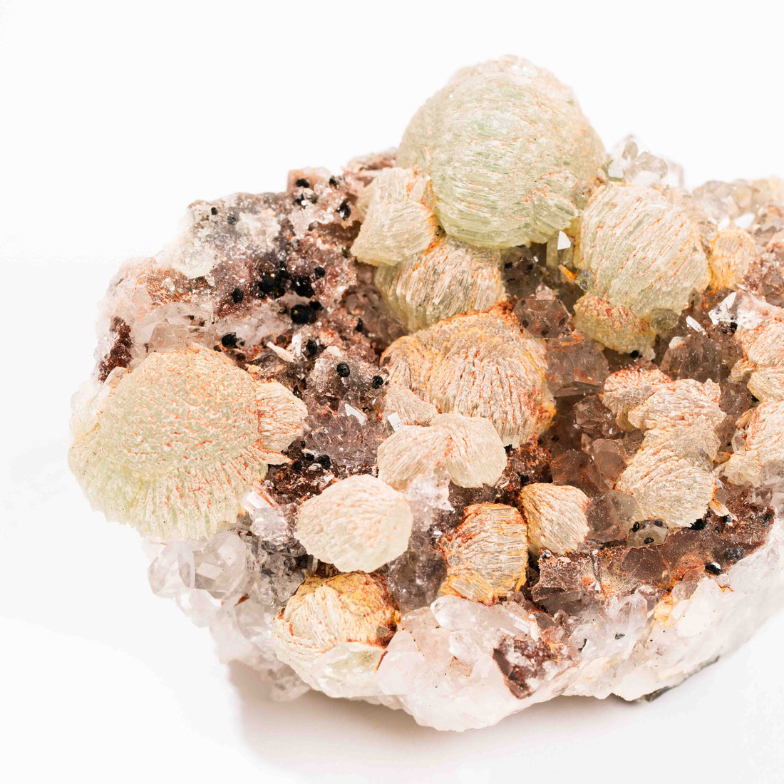 Prehnite w/ Quartz