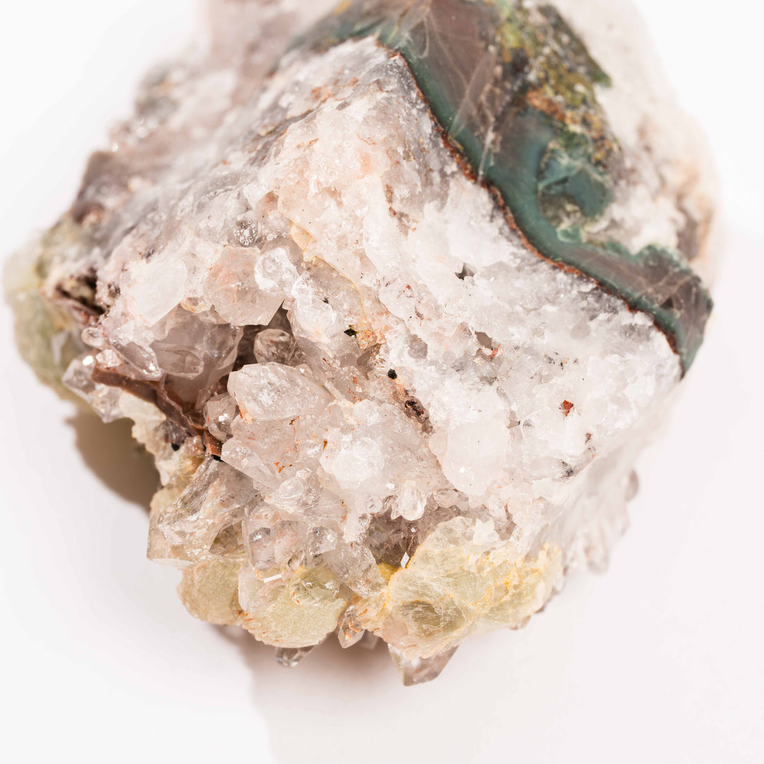 Prehnite w/ Quartz