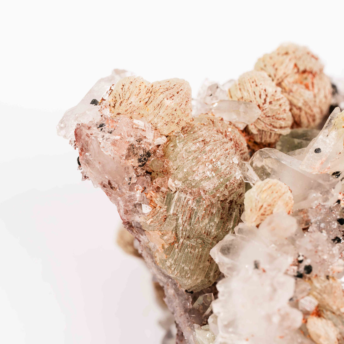 Prehnite w/ Quartz