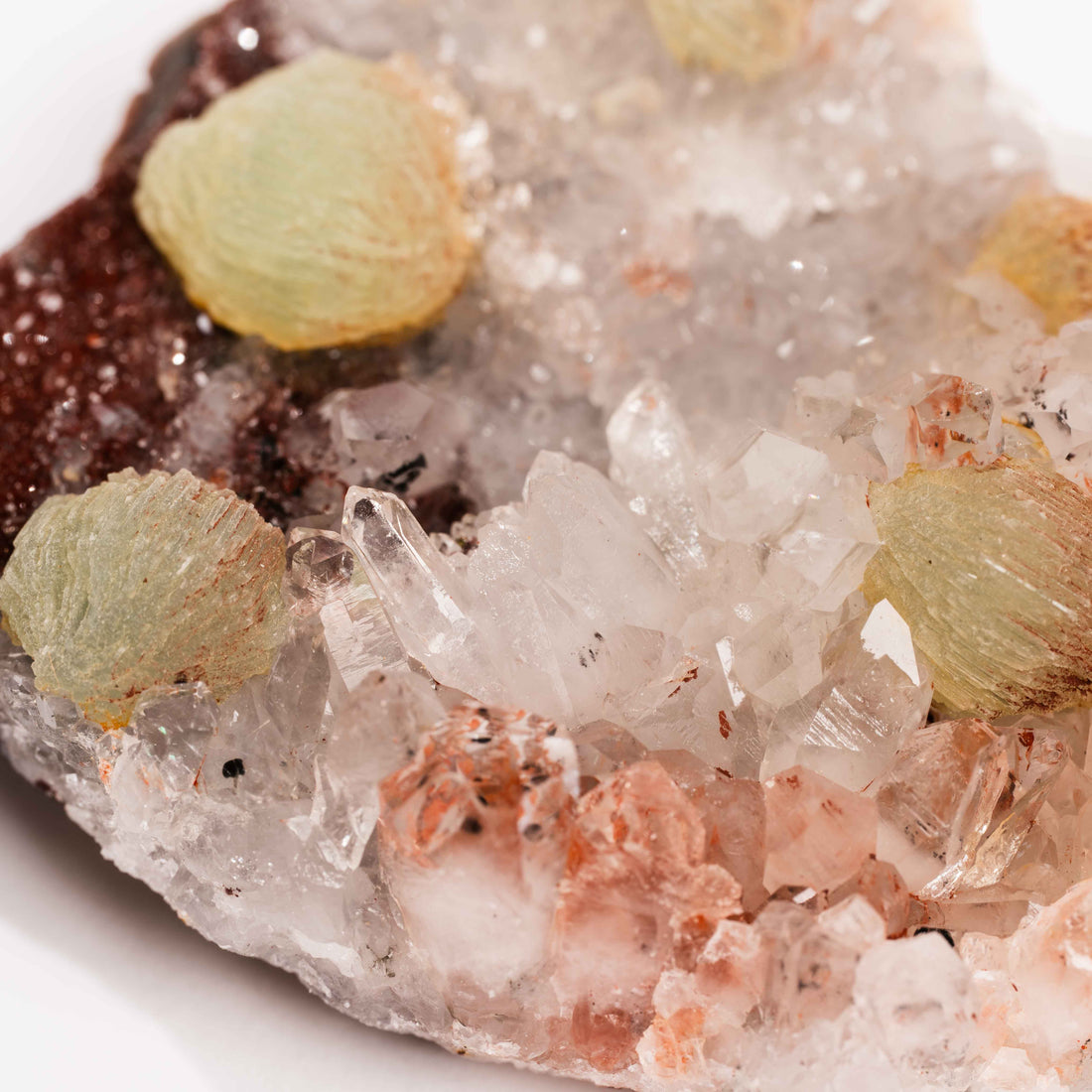 Prehnite w/ Quartz