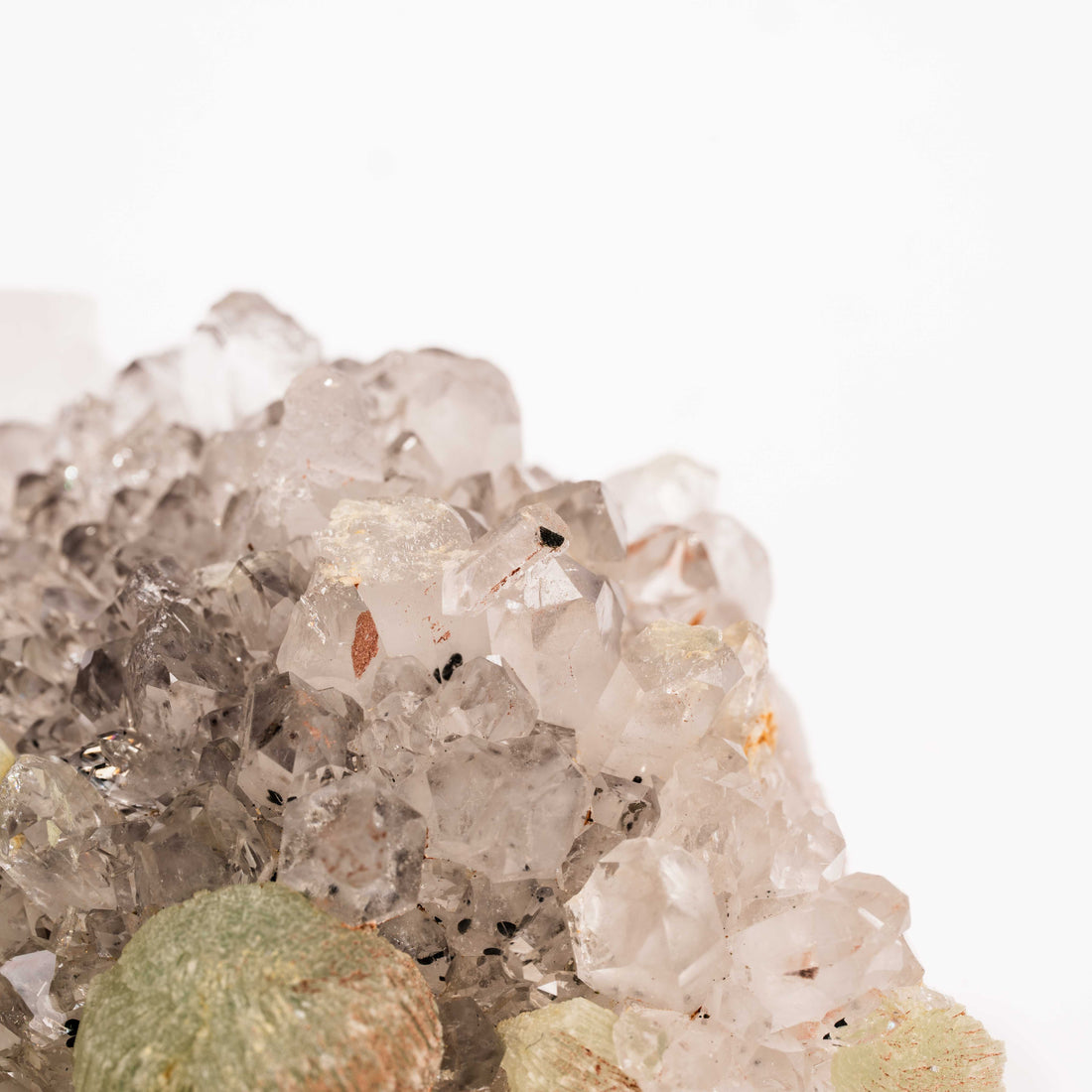 Prehnite w/ Quartz