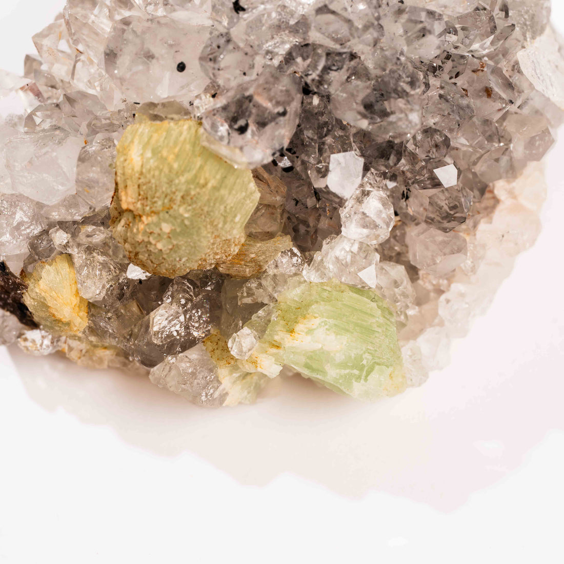 Prehnite w/ Quartz
