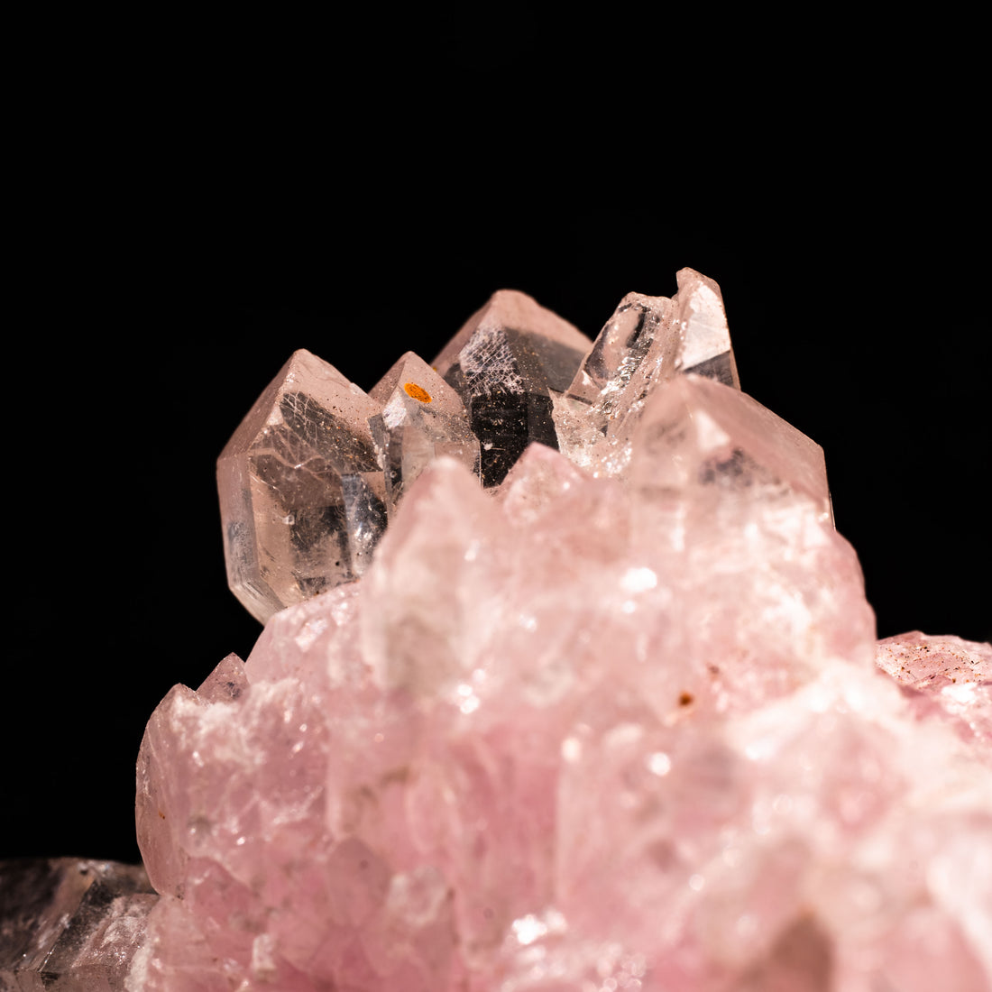 Quartz, Rose- Terminated