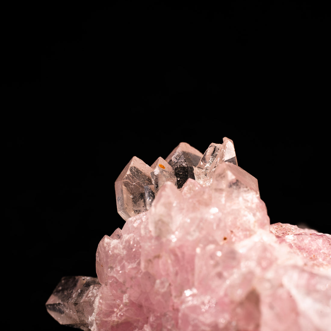 Quartz, Rose- Terminated