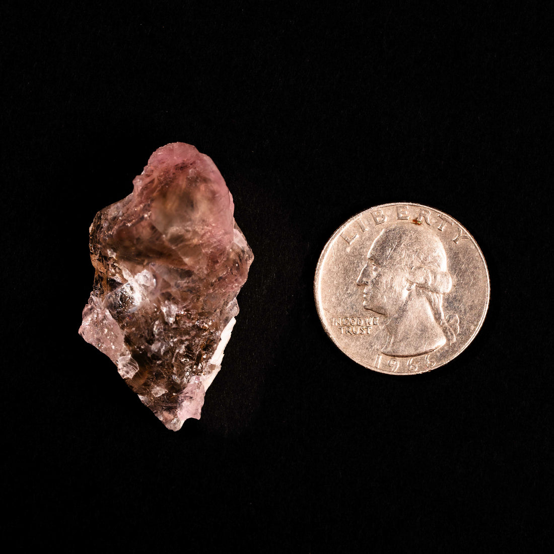 Quartz, Rose- Terminated