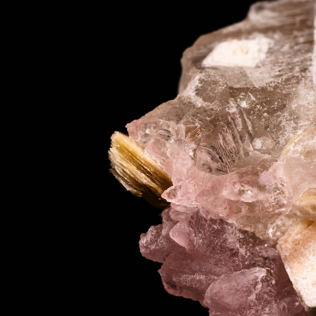 Quartz, Rose- Terminated