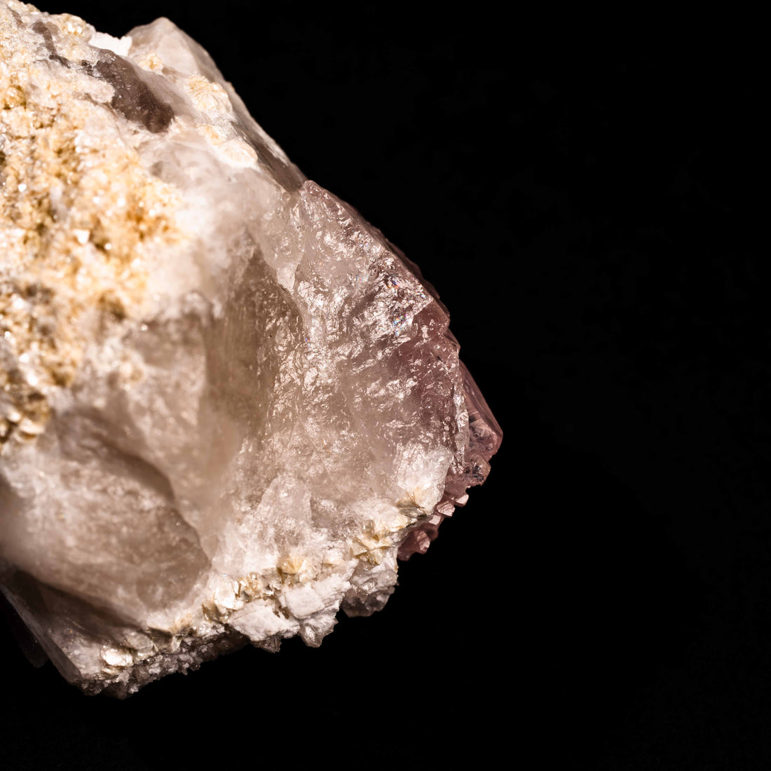 Quartz, Rose- Terminated