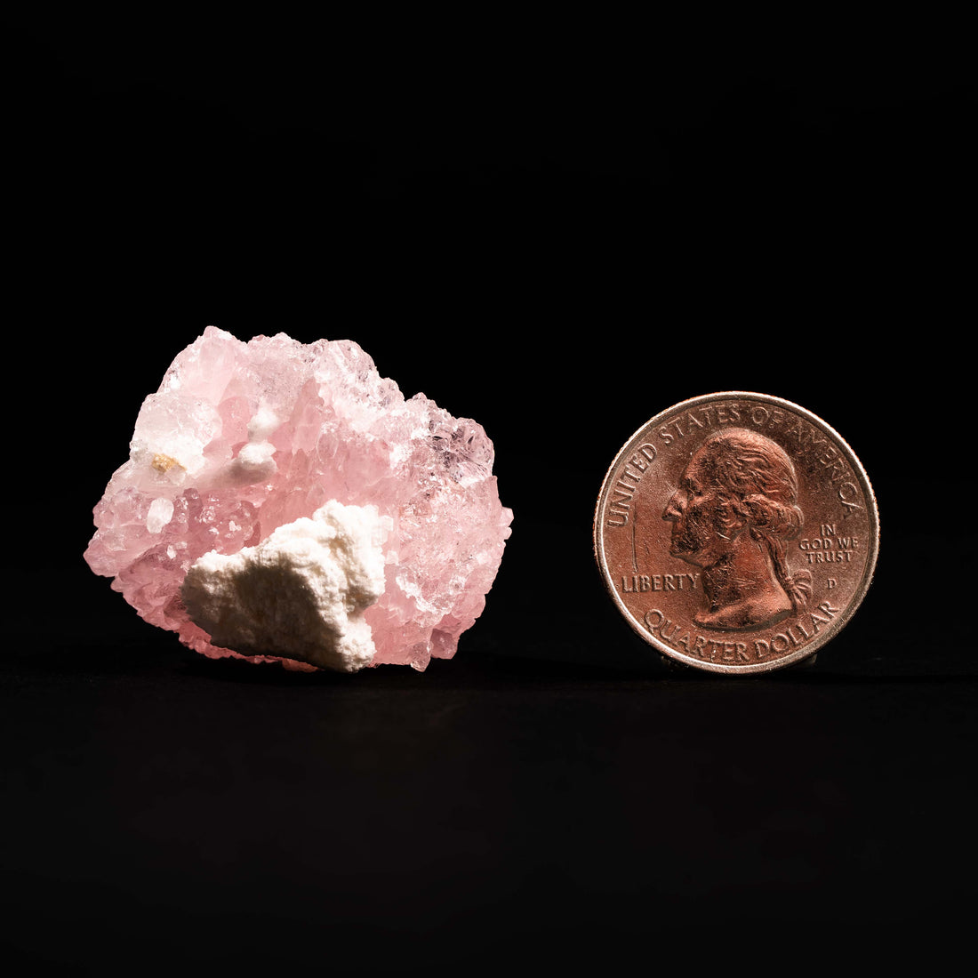 Quartz, Rose- Terminated