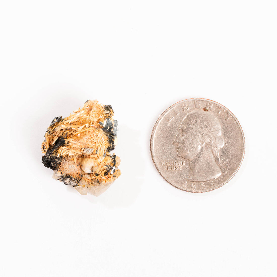 Quartz- Rutile Flower