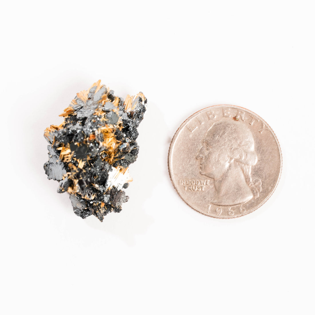 Quartz- Rutile Flower