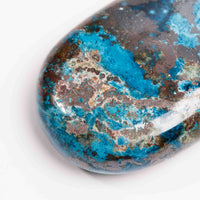 Shattuckite - Palm, Polished