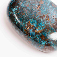 Shattuckite - Palm, Polished