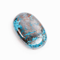 Shattuckite - Palm, Polished