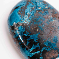 Shattuckite - Palm, Polished