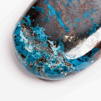 Shattuckite - Palm, Polished