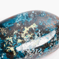 Shattuckite - Palm, Polished