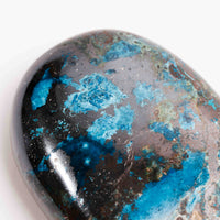 Shattuckite - Palm, Polished