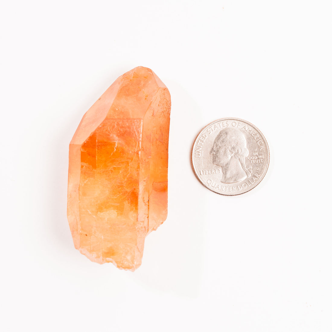 Tangerine Quartz - Earth Love Gallery Collection