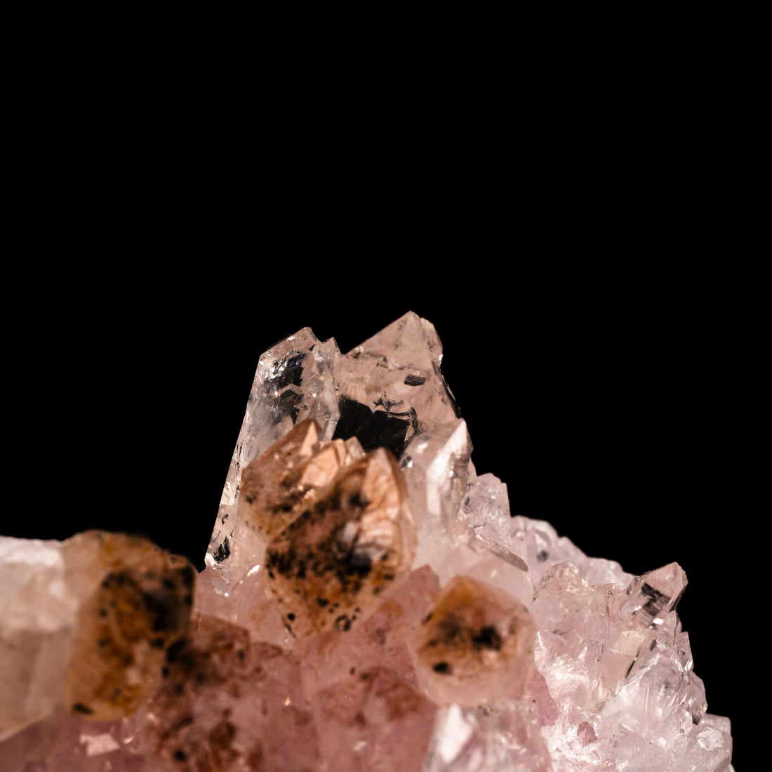 Quartz, Rose- Terminated