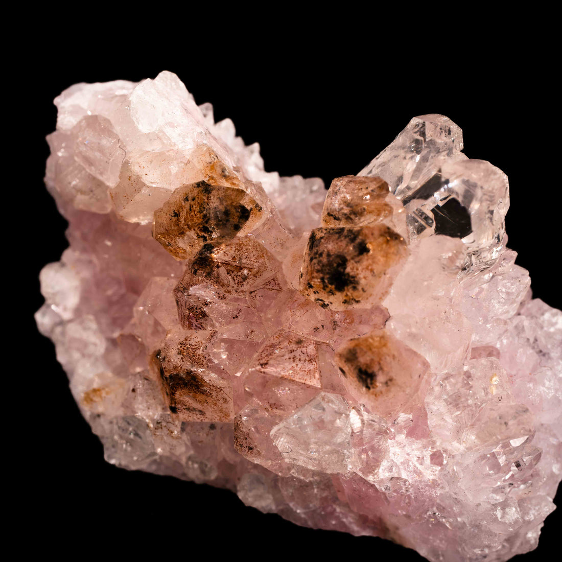 Quartz, Rose- Terminated