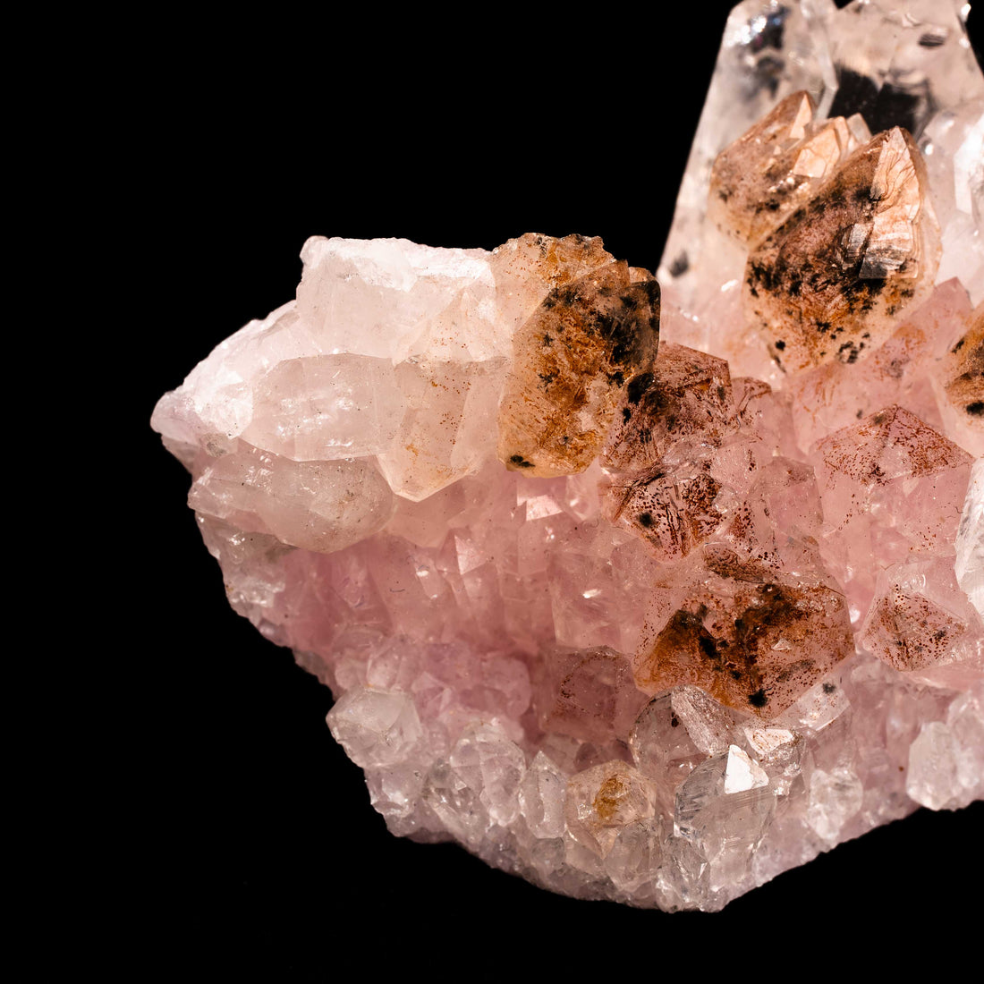 Quartz, Rose- Terminated