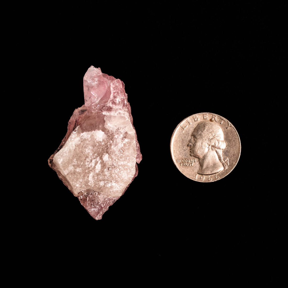 Quartz, Rose- Terminated