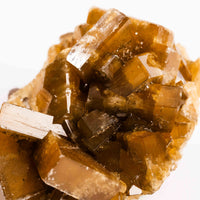 Yellow Barite on Fluorite - Bladed Cluster