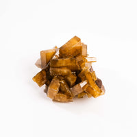 Yellow Barite on Fluorite - Bladed Cluster
