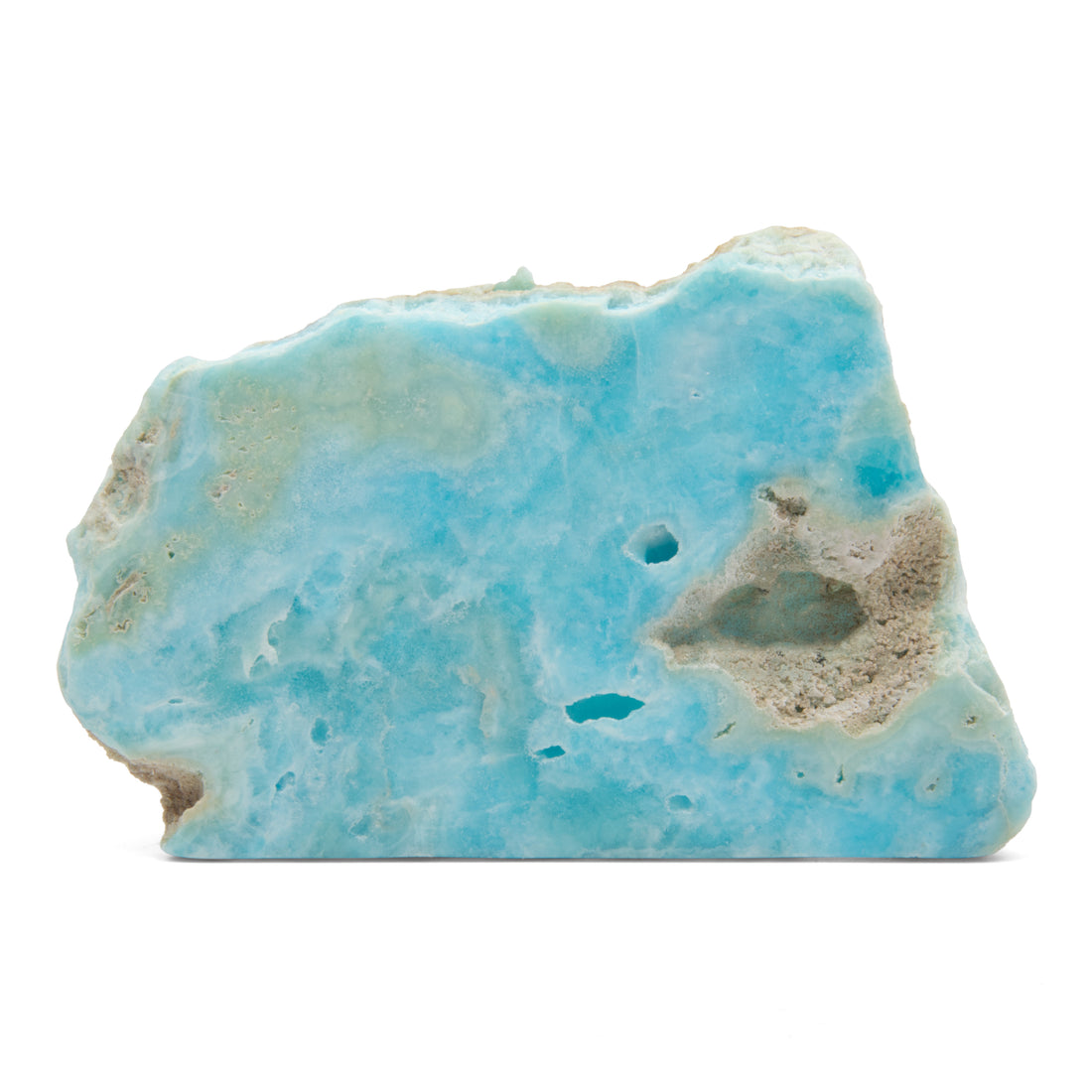 Aragonite - Blue, Polished Slate