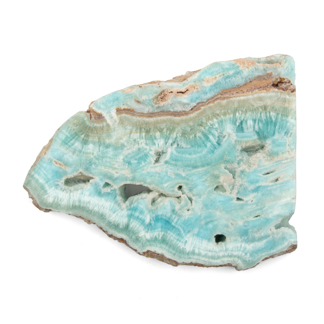 Aragonite - Blue, Polished Slate