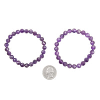 Amethyst - Bracelets, Faceted