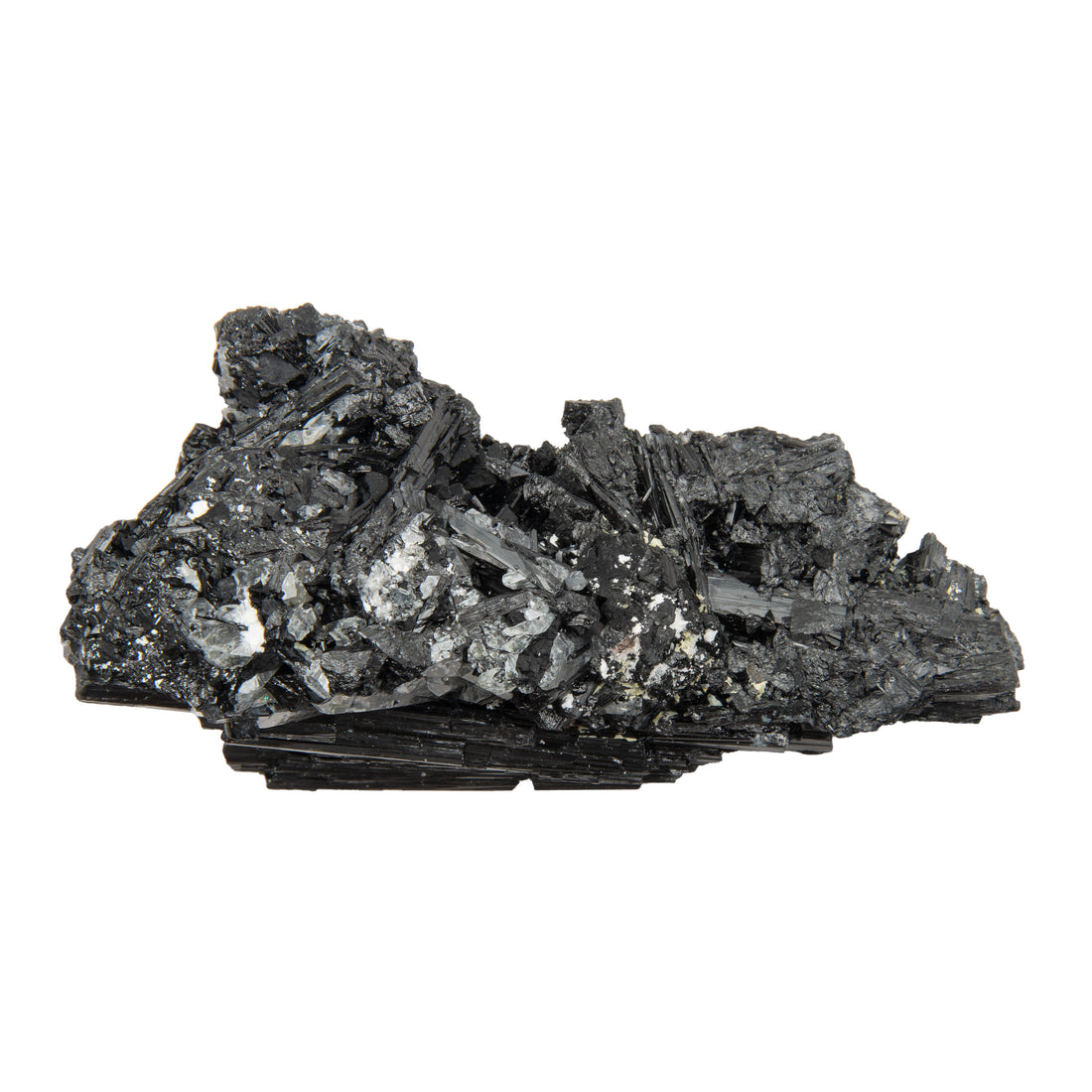 Tourmaline, Black w/ Quartz - Rough