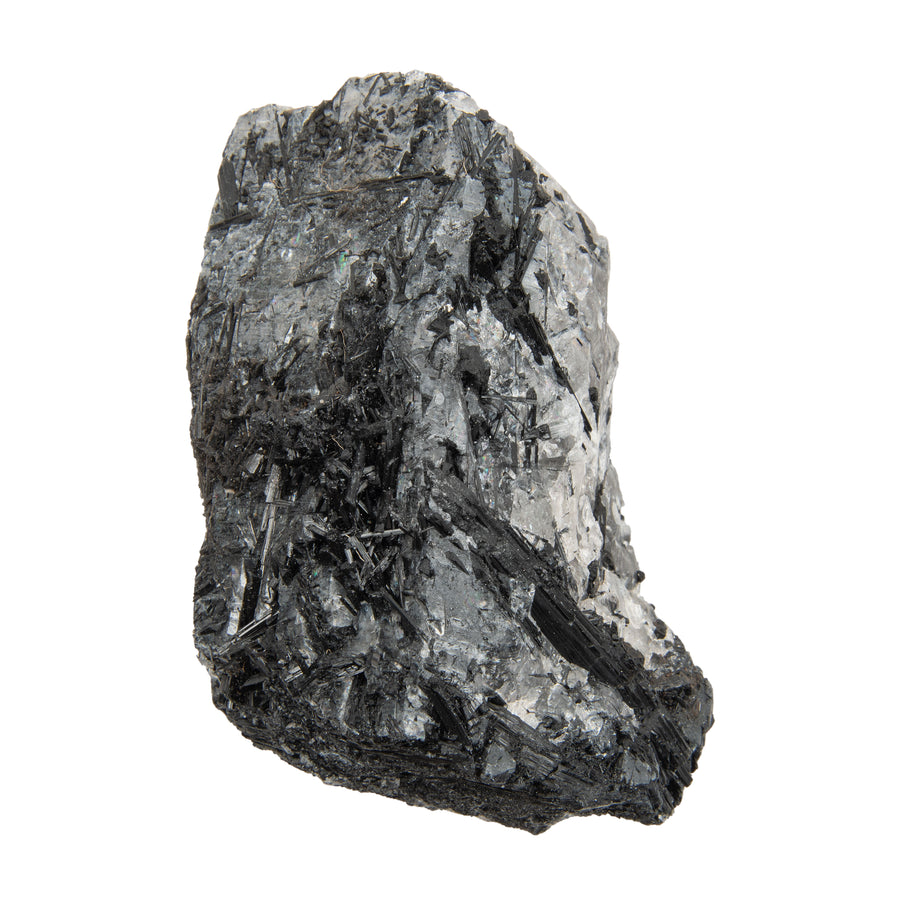 Tourmaline, Black w/ Quartz - Rough