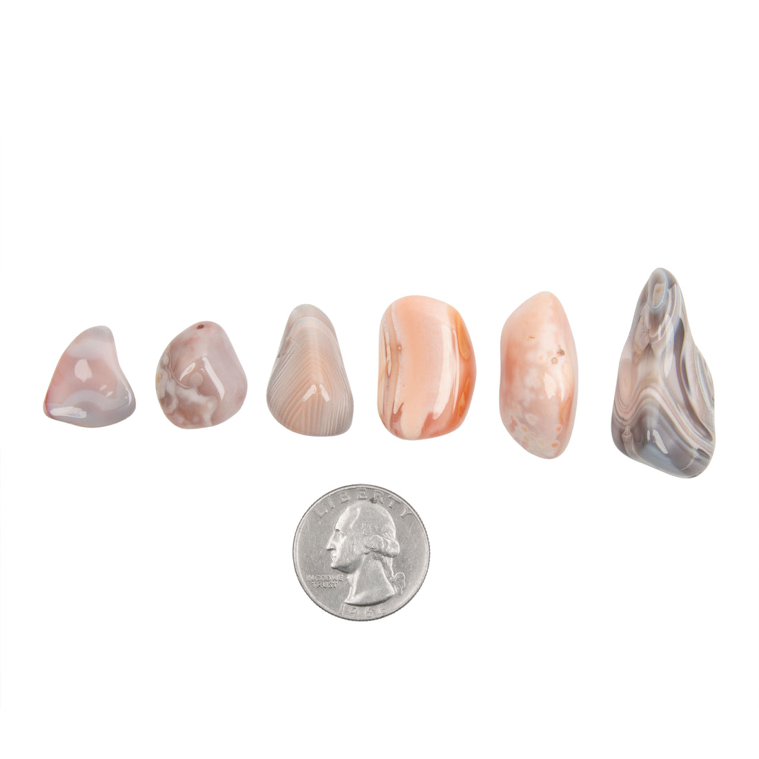 Agate - Botswana, Tumbled