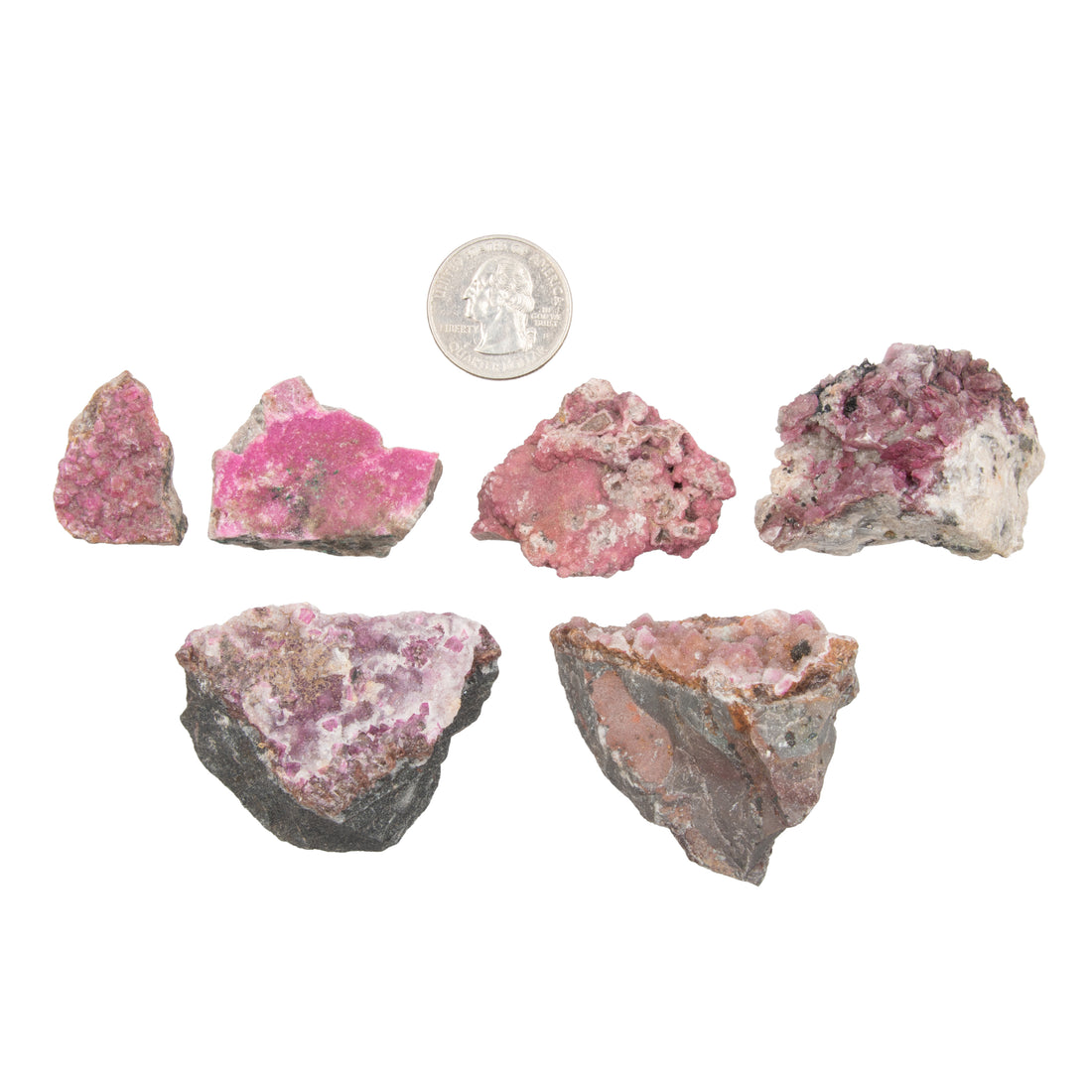 Calcite, Cobaltoan - Rough Chunks