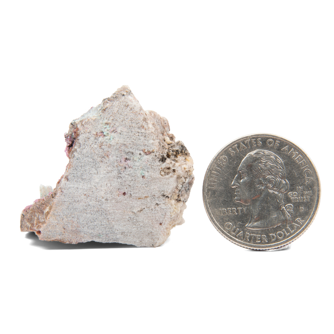 Calcite, Cobaltoan - Rough w/Dolomite, AAA-Grade