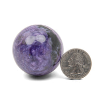 Charoite - Sphere, Polished, A-Grade