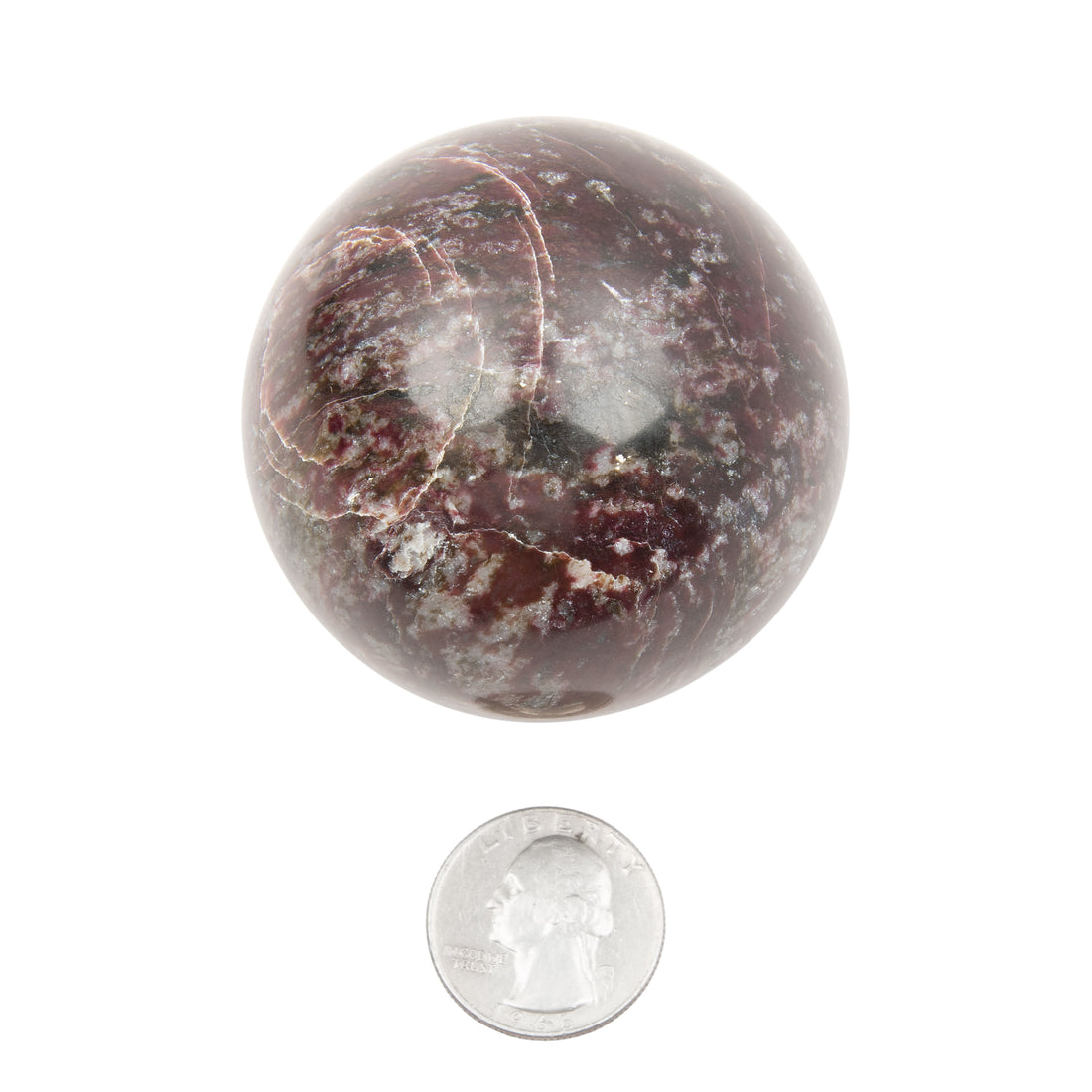 Dumortierite, Purple - Sphere