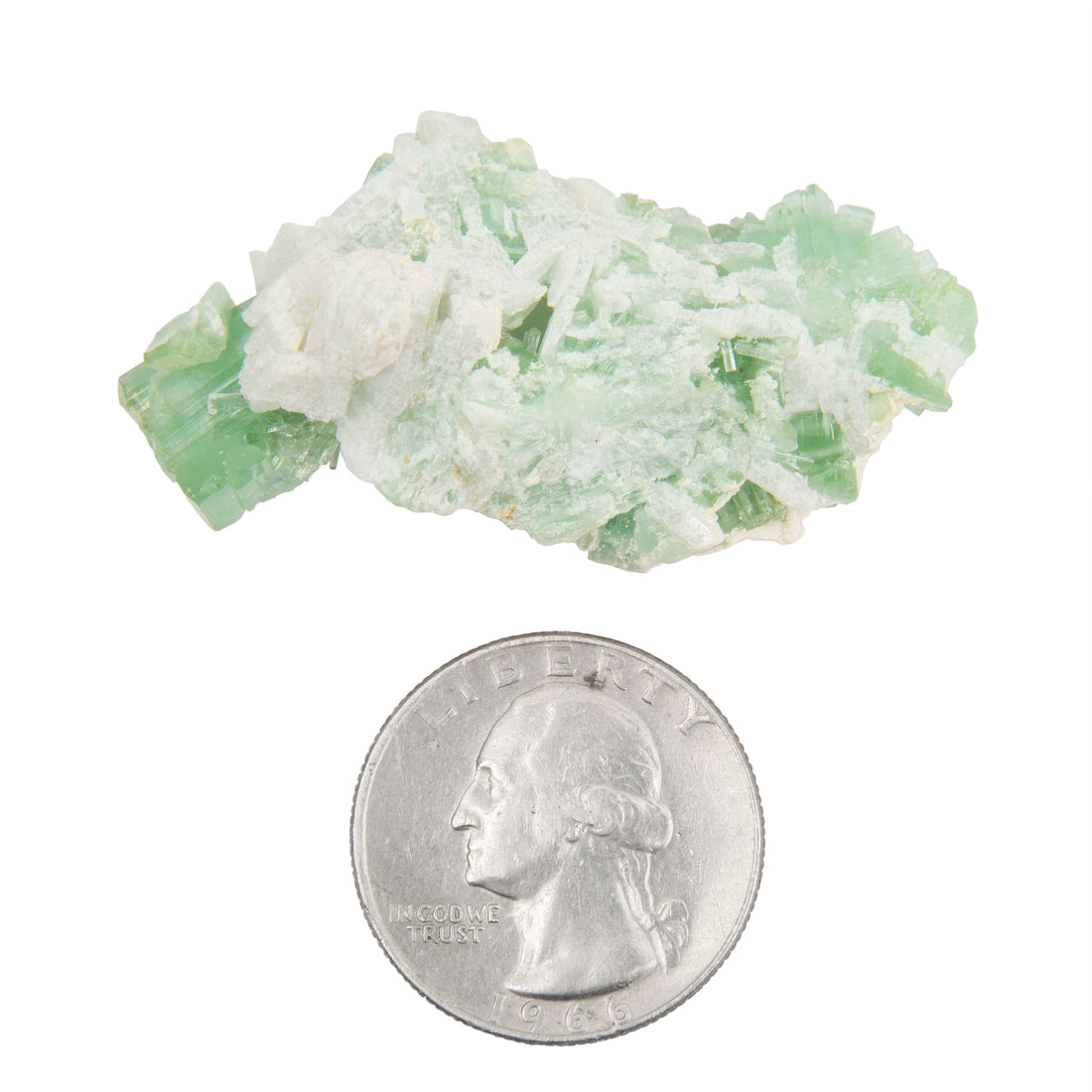 Tourmaline, Green - Cluster
