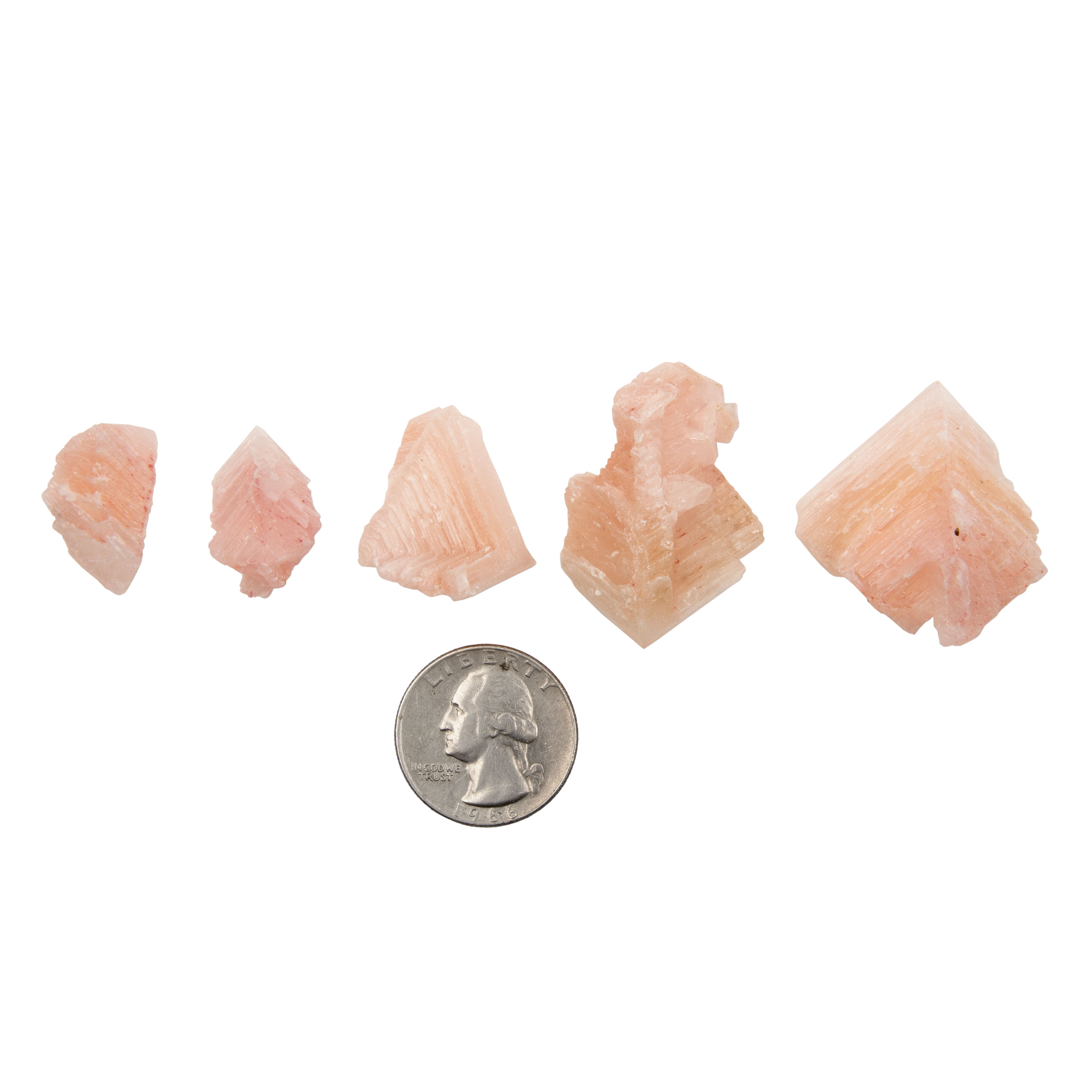 Halite - Pink, Small Clusters – Pink Heart Healing