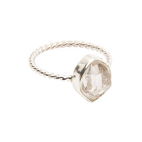 Herkimer Diamond, Sterling Silver - Ring
