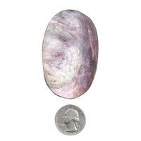 Lepidolite - Palm, Polished