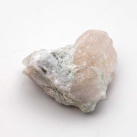 Beryl var. Morganite Terminated - w/ Quartz, Cleavelandite