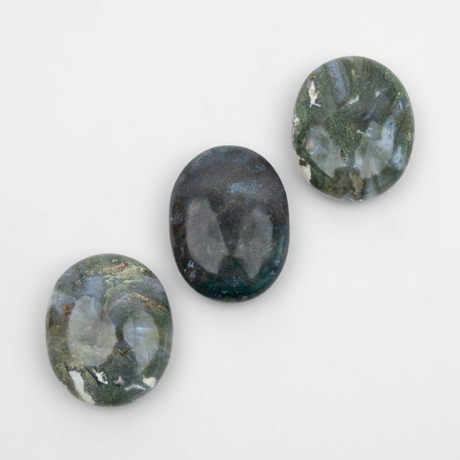 Agate - Moss, Palm Stones